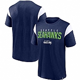 Seattle Seahawks Fanatics Branded College NavyWhite Home Stretch Team Men's T-Shirt,baseball caps,new era cap wholesale,wholesale hats